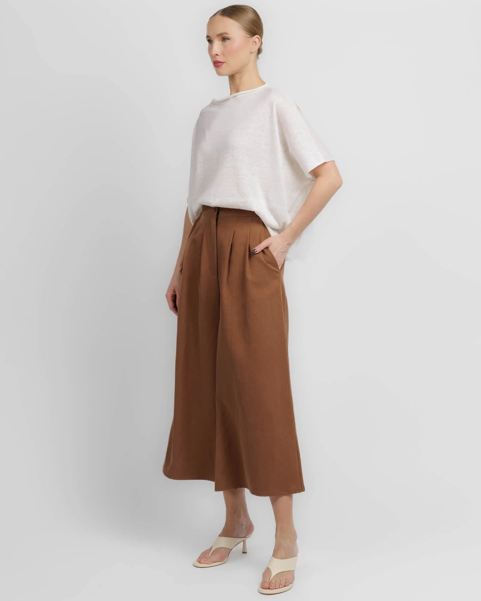 Asymmetric Knit T-Shirt sold by TNT Fashion product image thumbnail 4