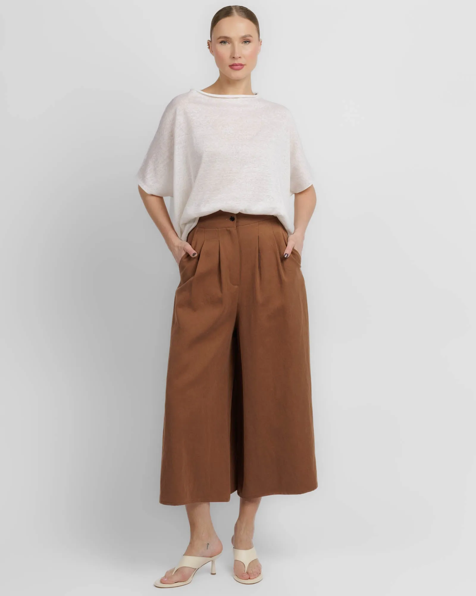 Asymmetric Knit T-Shirt sold by TNT Fashion product image thumbnail 2