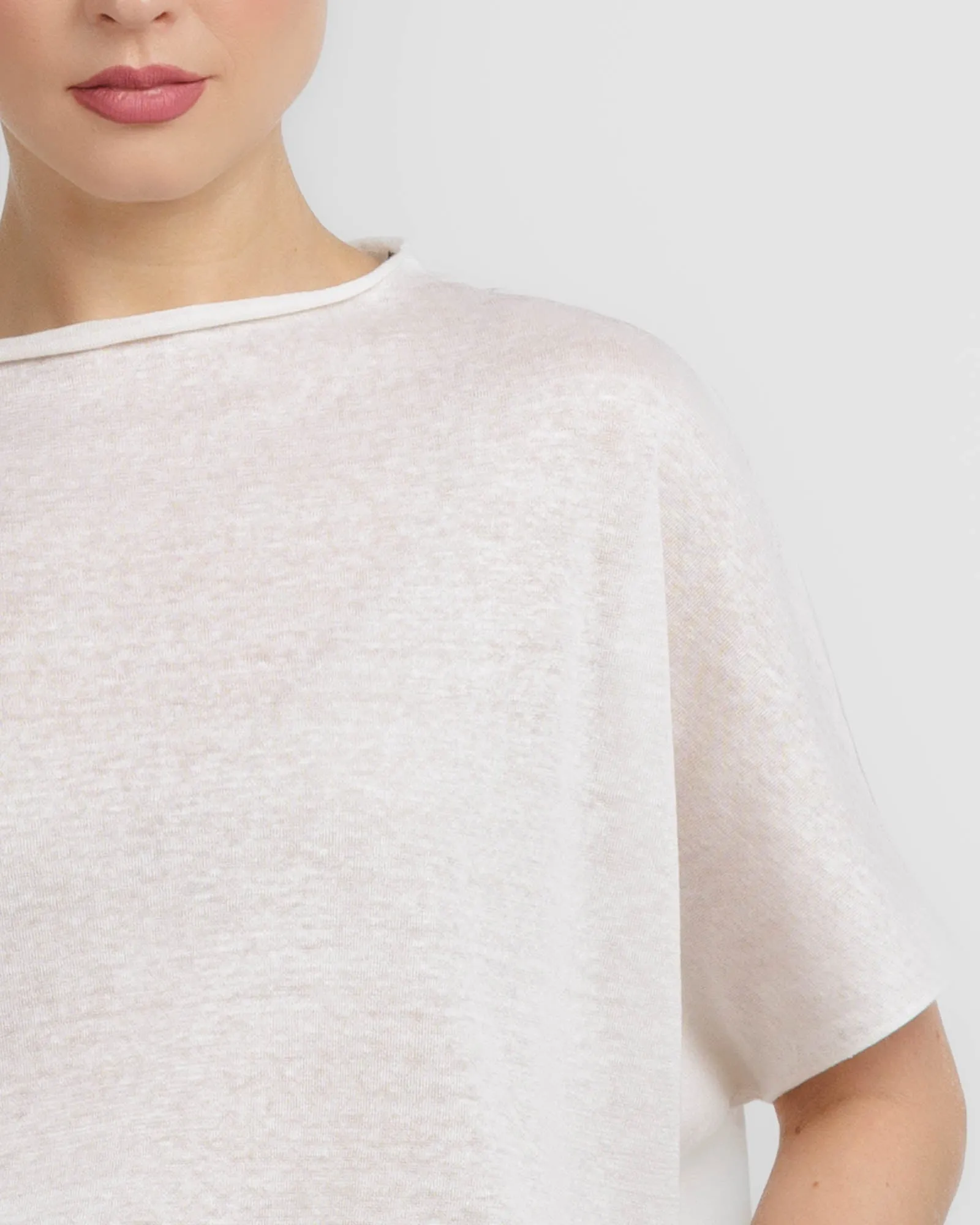 Asymmetric Knit T-Shirt sold by TNT Fashion product image thumbnail 5