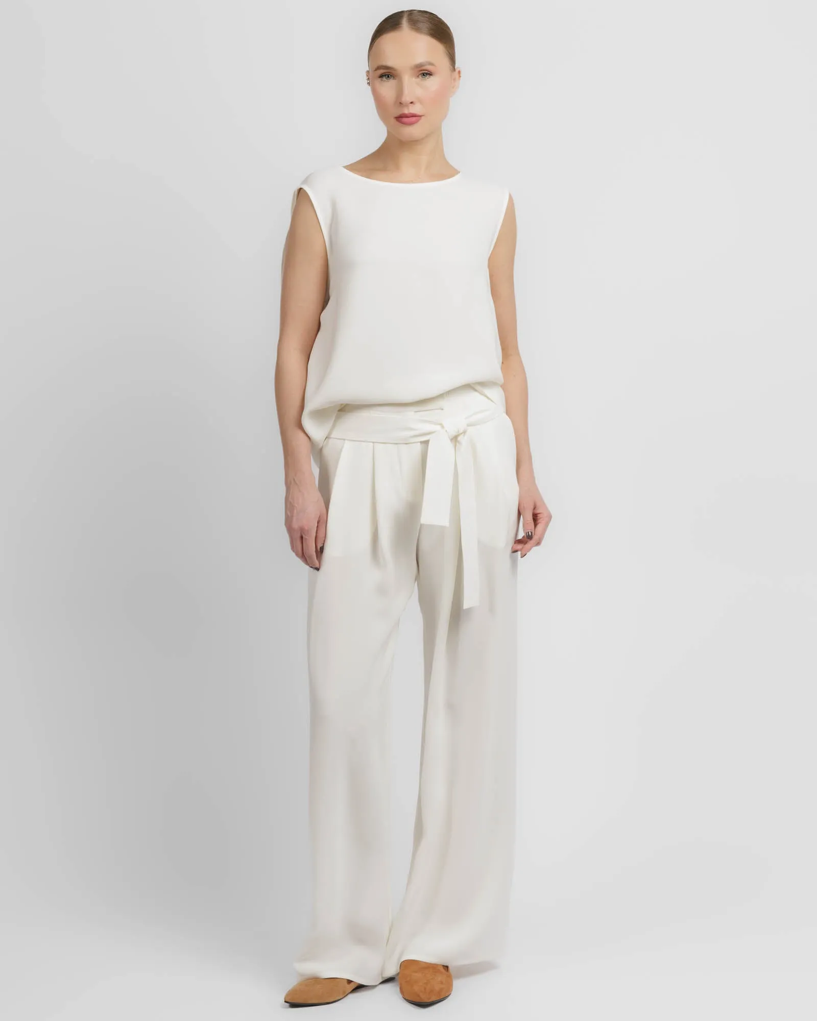 Silk Drape Back Top sold by TNT Fashion product image thumbnail 2