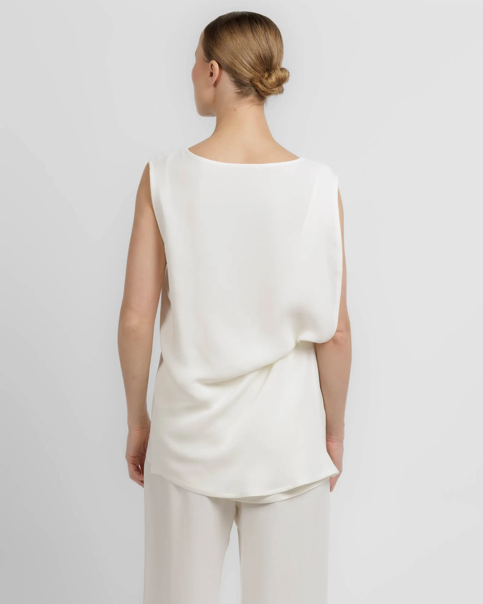Silk Drape Back Top sold by TNT Fashion product image thumbnail 3
