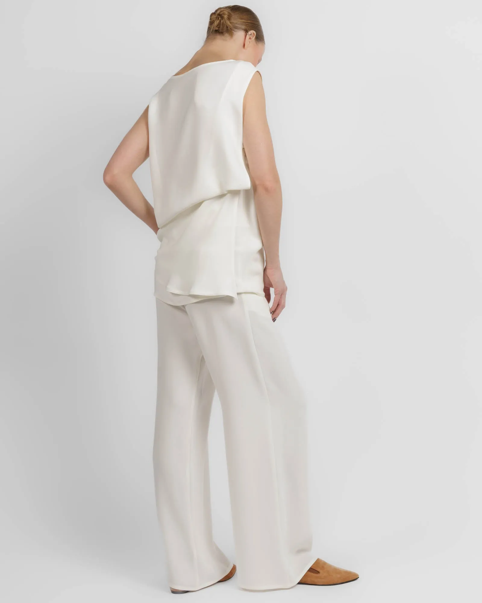 Silk Drape Back Top sold by TNT Fashion product image thumbnail 4