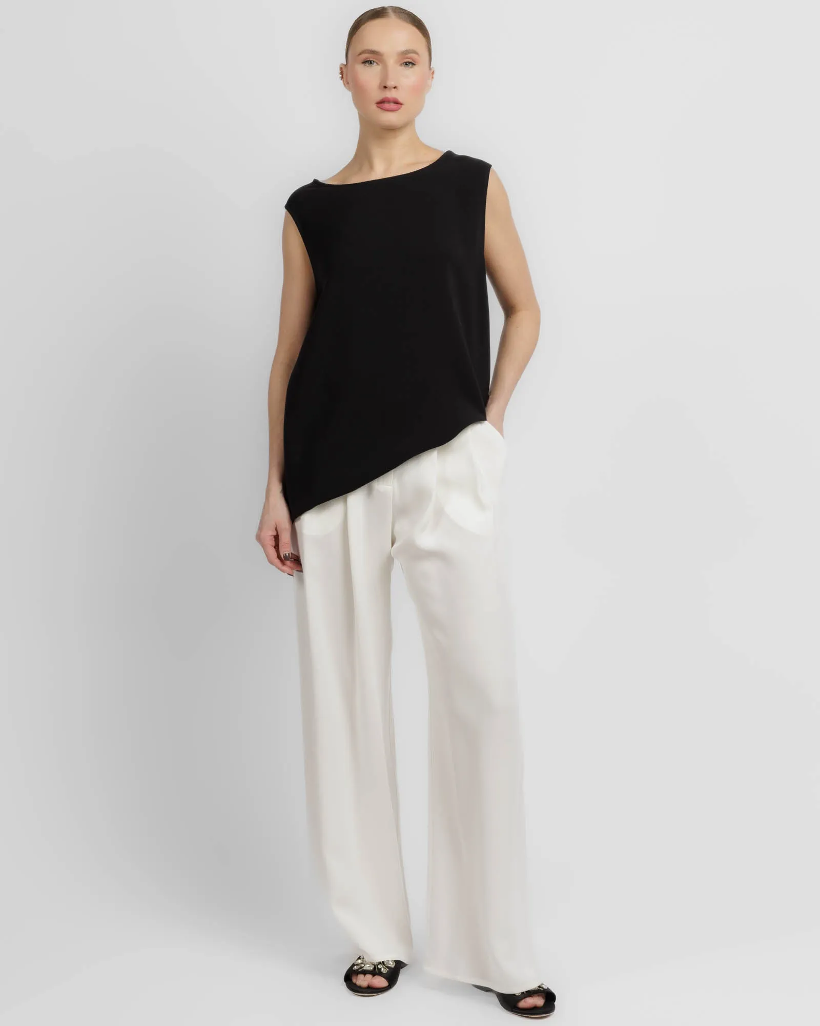 Silk Drape Back Top sold by TNT Fashion product image thumbnail 2