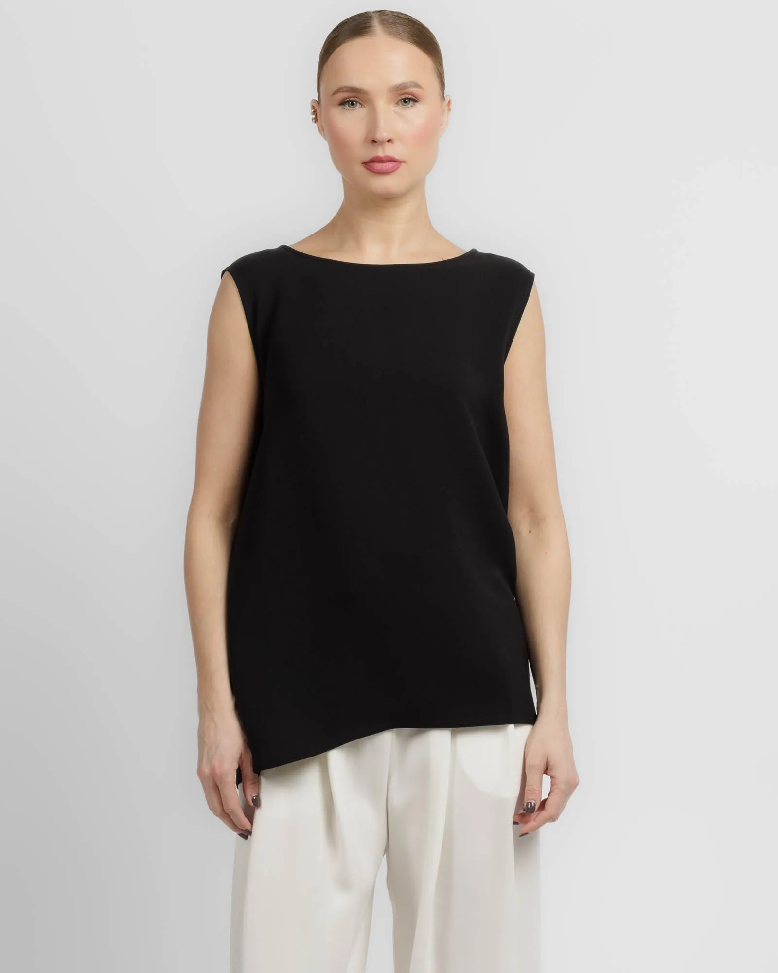 Silk Drape Back Top sold by TNT Fashion