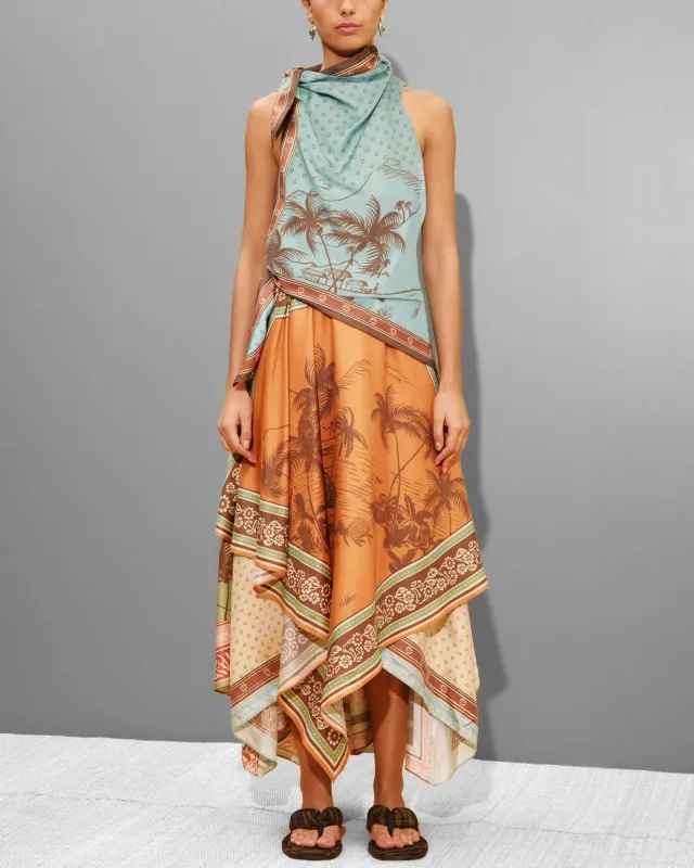 Alberta Scarf Dress made by TNT Fashion