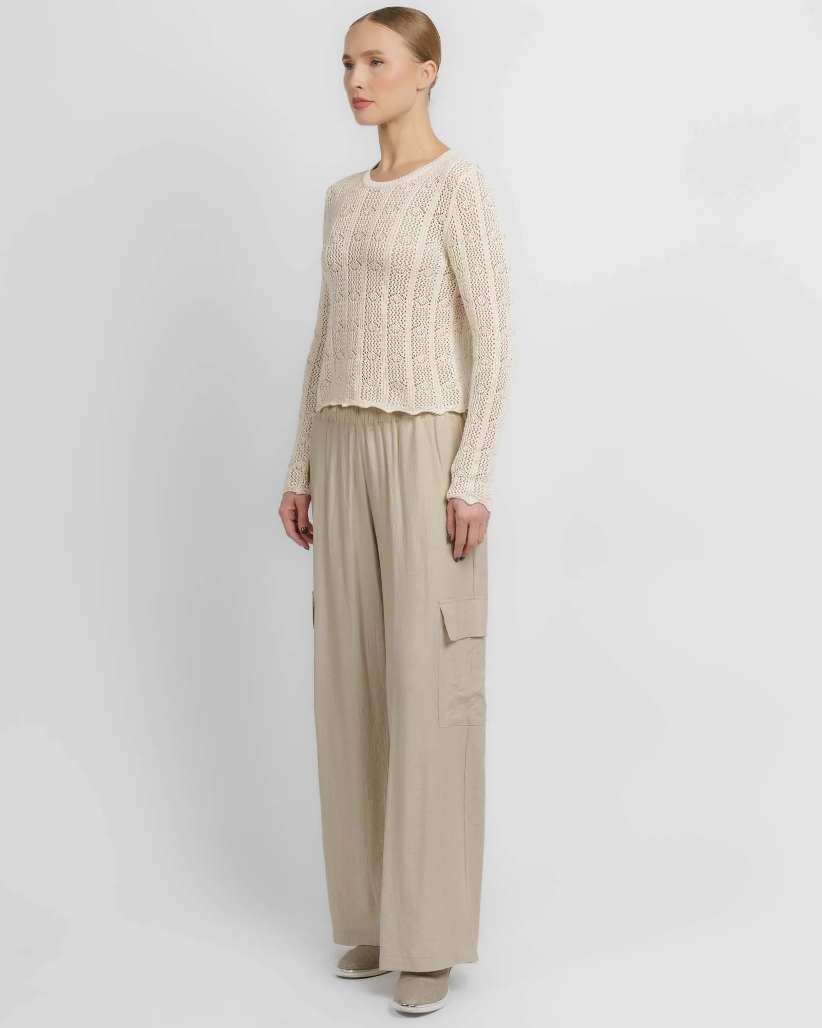 Crochet Crewneck sold by TNT Fashion product image thumbnail 4