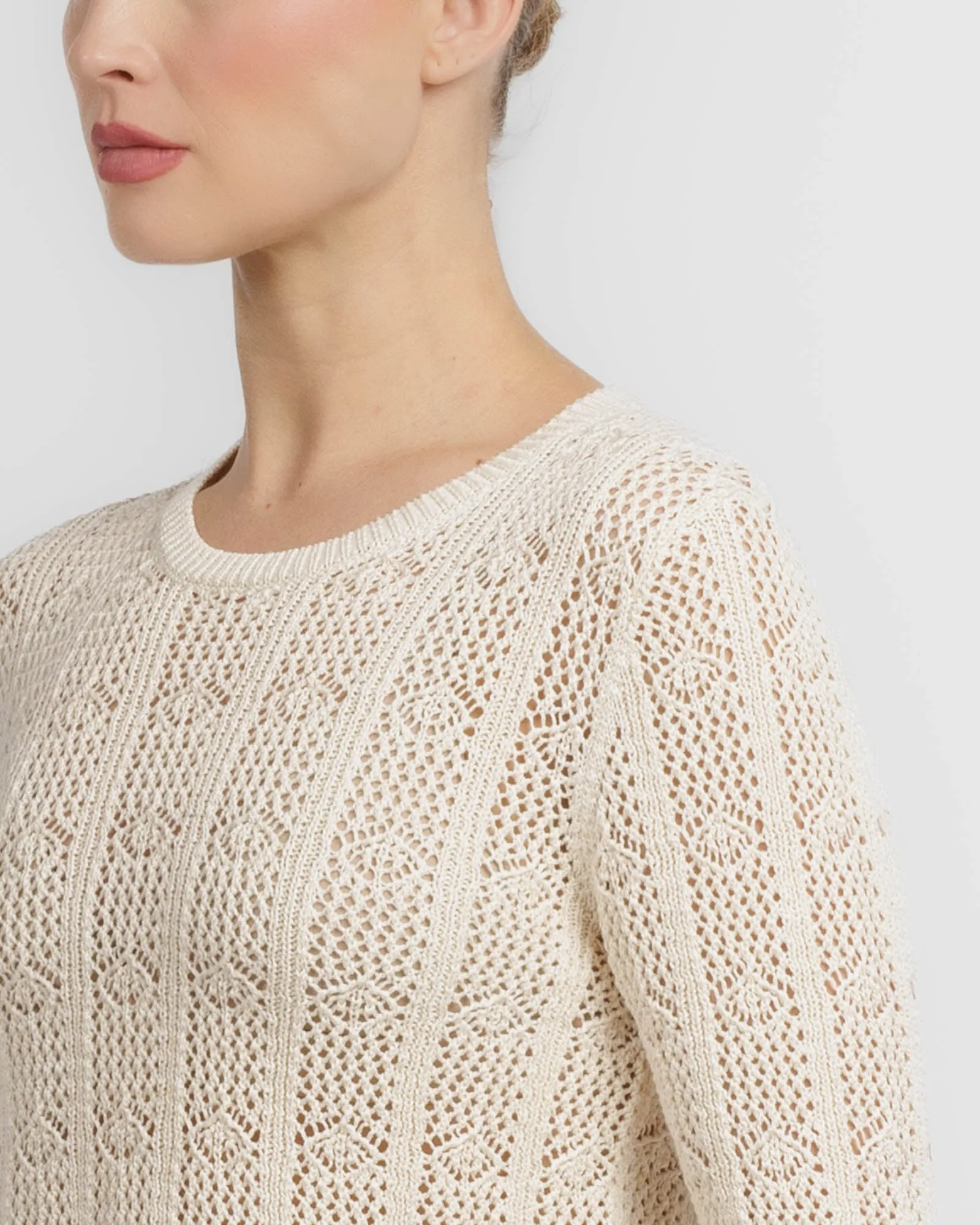 Crochet Crewneck sold by TNT Fashion product image thumbnail 5