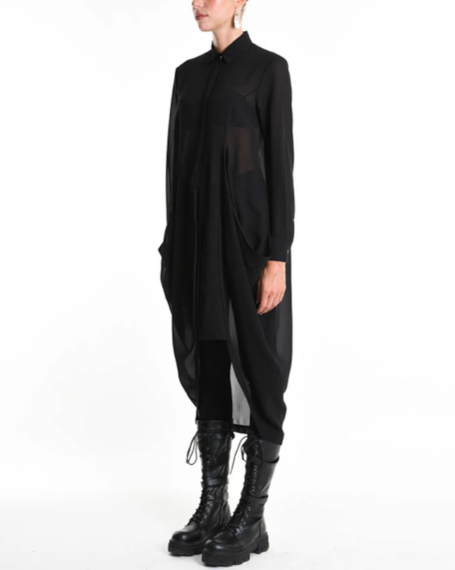 Asymmetric Camicia sold by TNT Fashion product image thumbnail 4