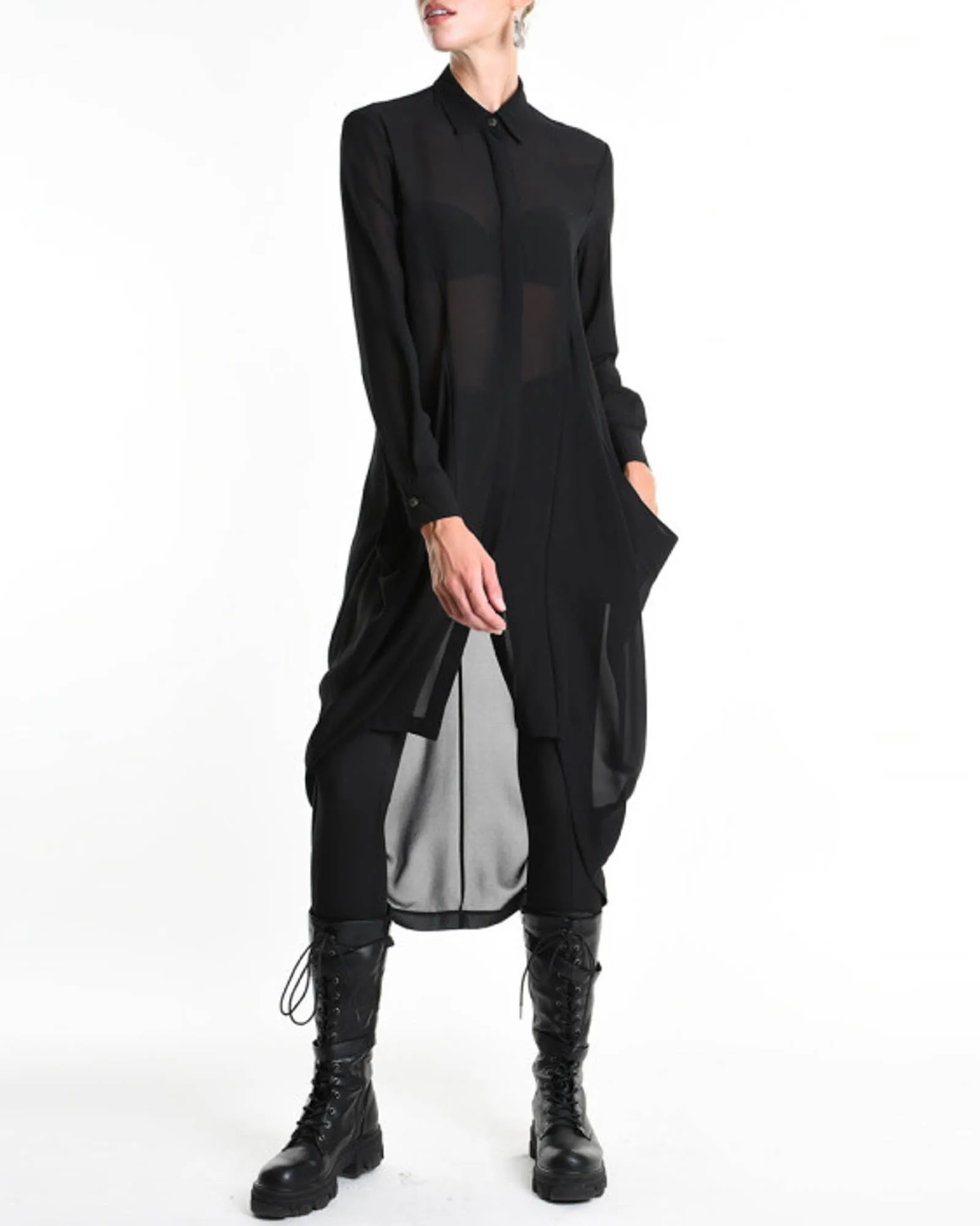 Asymmetric Camicia sold by TNT Fashion product image thumbnail 2
