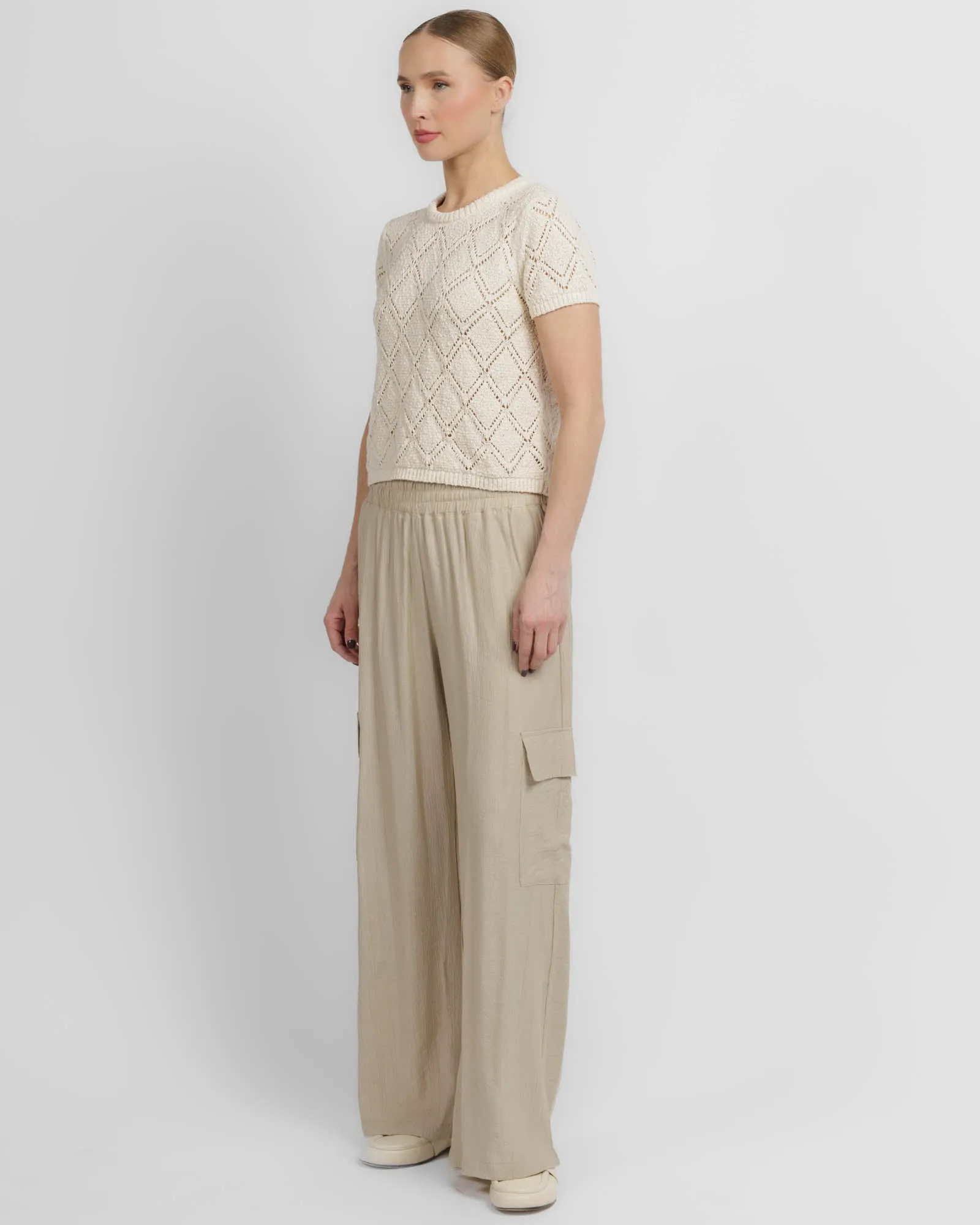 Pointelle Top sold by TNT Fashion product image thumbnail 4