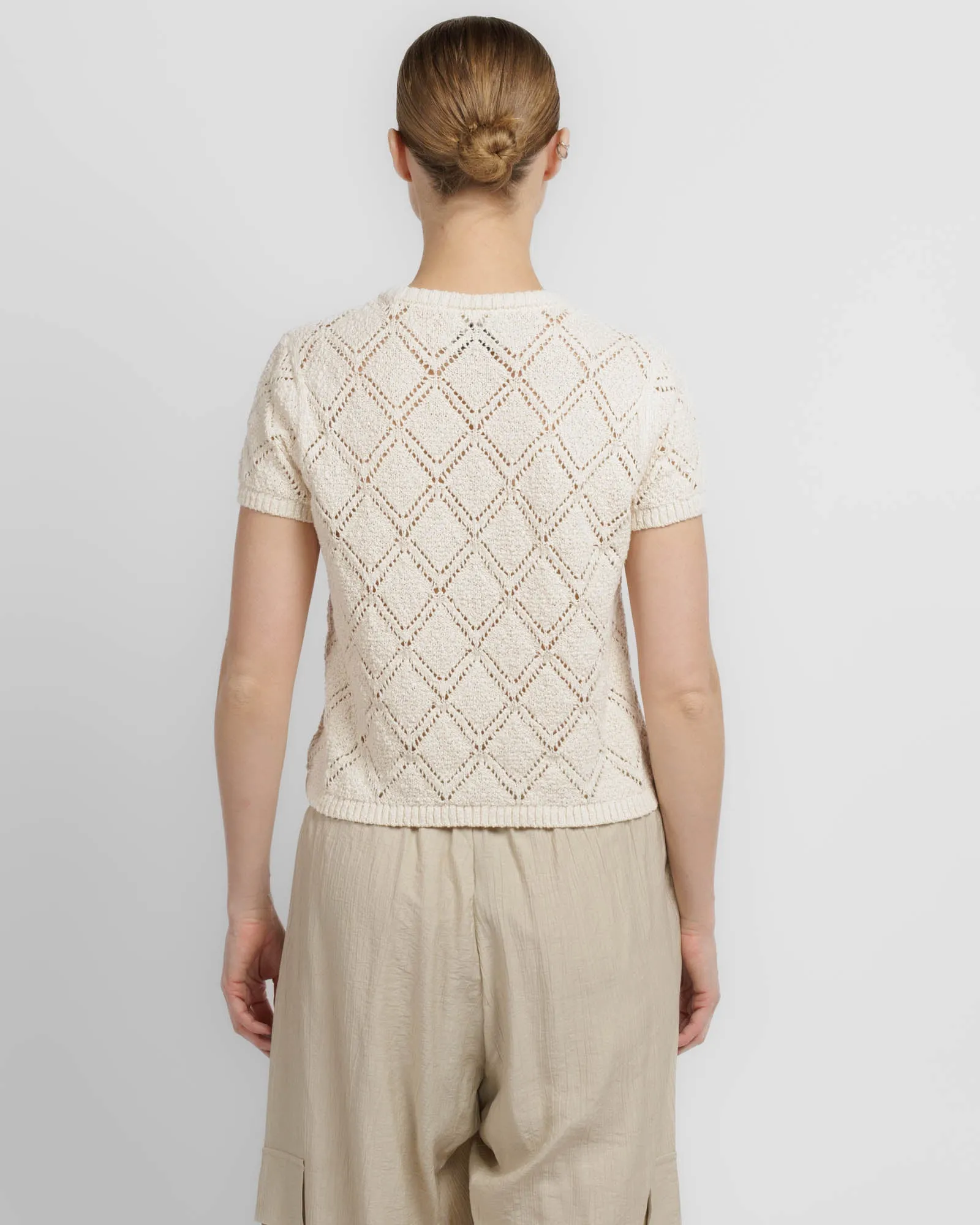 Pointelle Top sold by TNT Fashion product image thumbnail 3