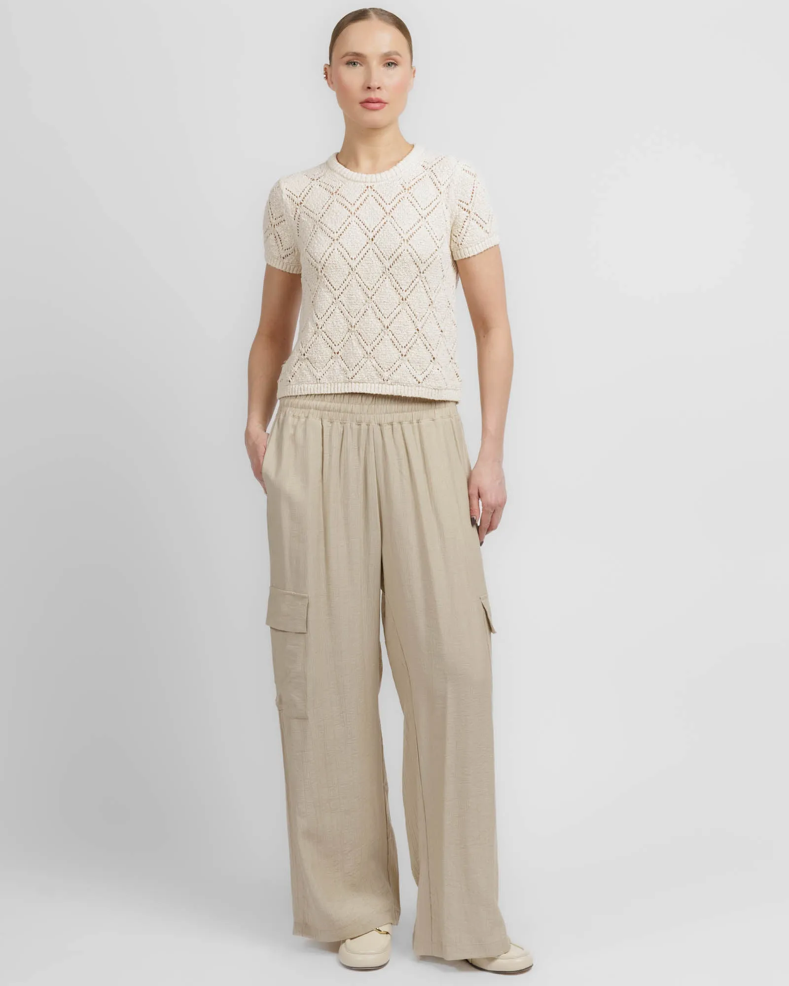 Pointelle Top sold by TNT Fashion product image thumbnail 2