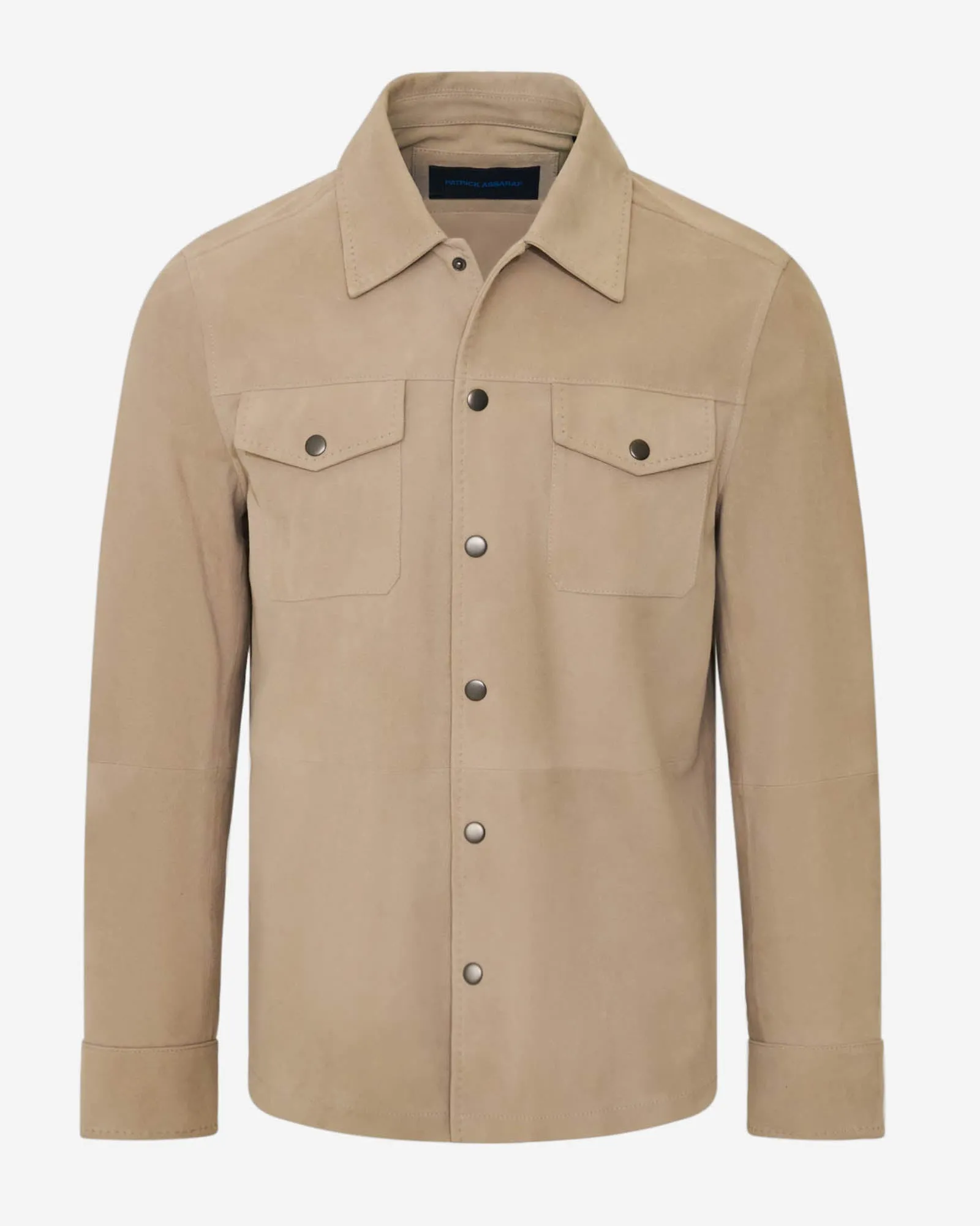 Suede Snap Front Shirt Jacket sold by TNT Fashion product image thumbnail 4