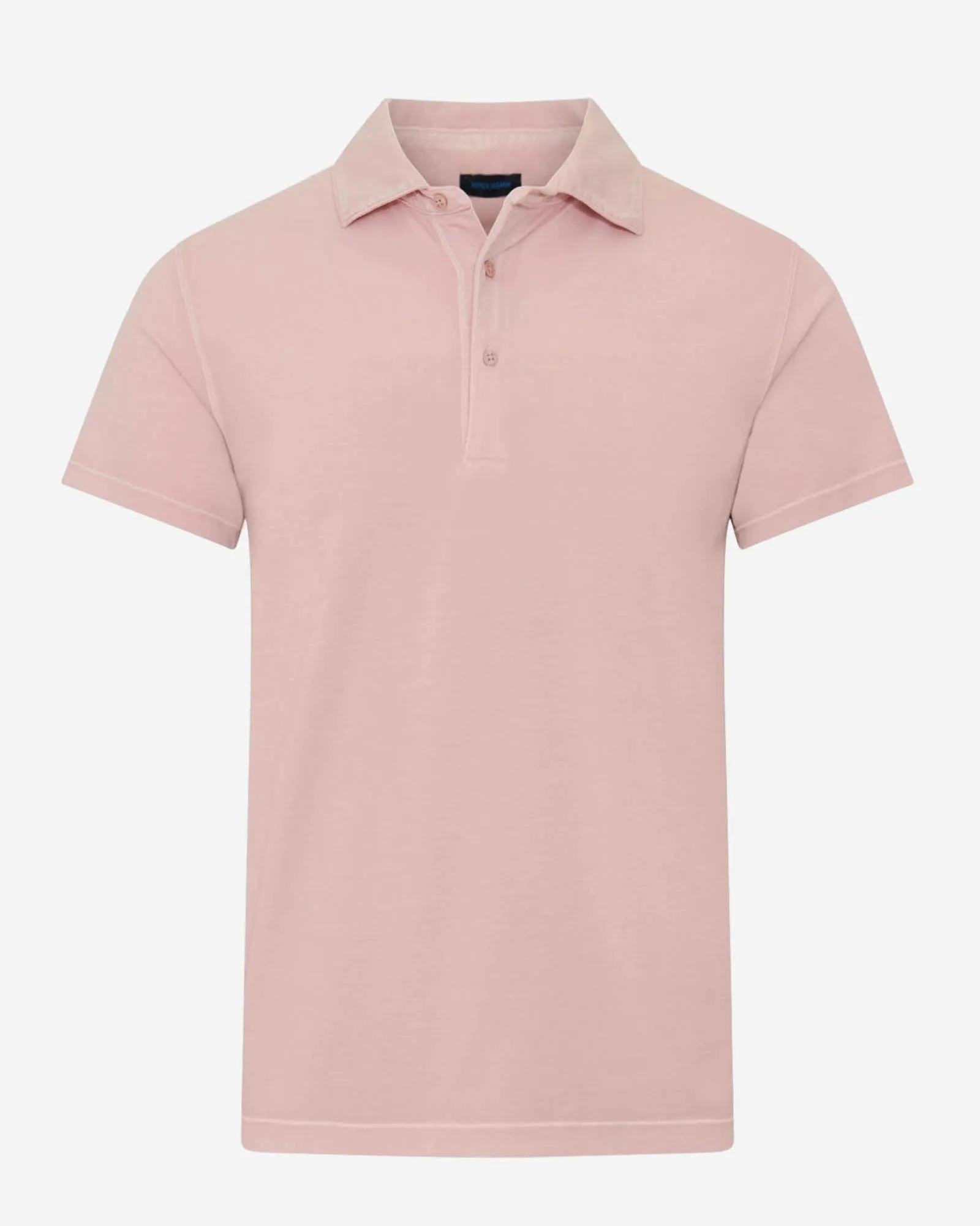 Pima Cotton Stretch Vintage Wash Short Sleeve Polo sold by TNT Fashion product image thumbnail 4
