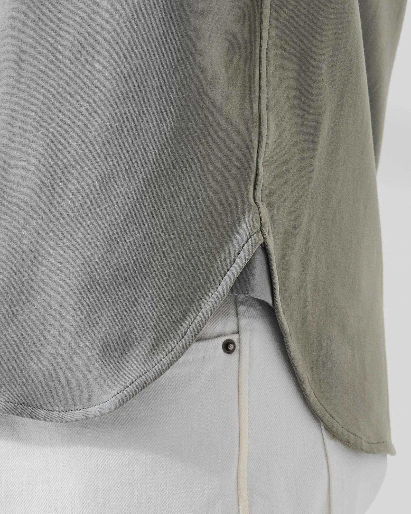 Pima Cotton Stretch Button Front Shirt sold by TNT Fashion product image thumbnail 4