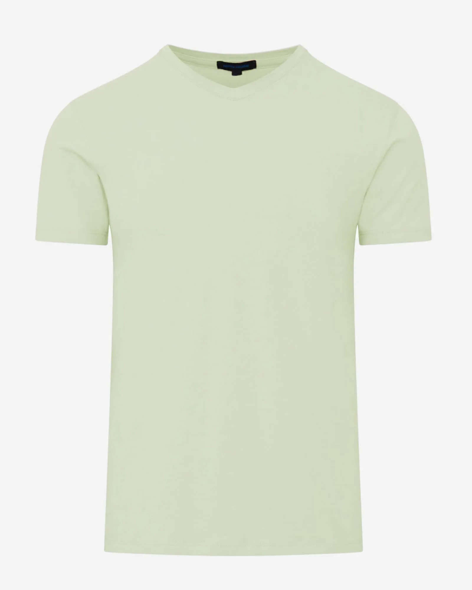 Pima Cotton Stretch V-Neck T-Shirt sold by TNT Fashion product image thumbnail 4