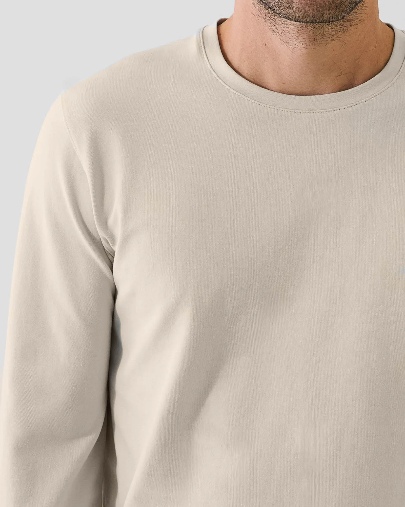 Pima Cotton Stretch Long Sleeve T-Shirt sold by TNT Fashion product image thumbnail 3