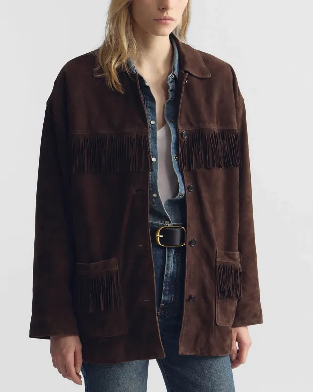 Foudre Fringe Jacket made by Nili Lotan