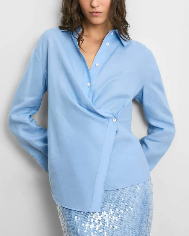 Perezzi Button-Down Shirt made by Veronica Beard