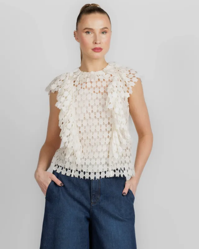 Daevy Lace Top made by Ulla Johnson