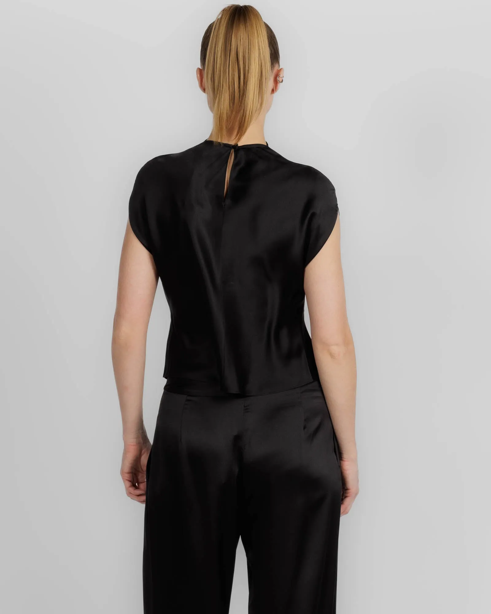 High Neck Drape Top sold by TNT Fashion product image thumbnail 3