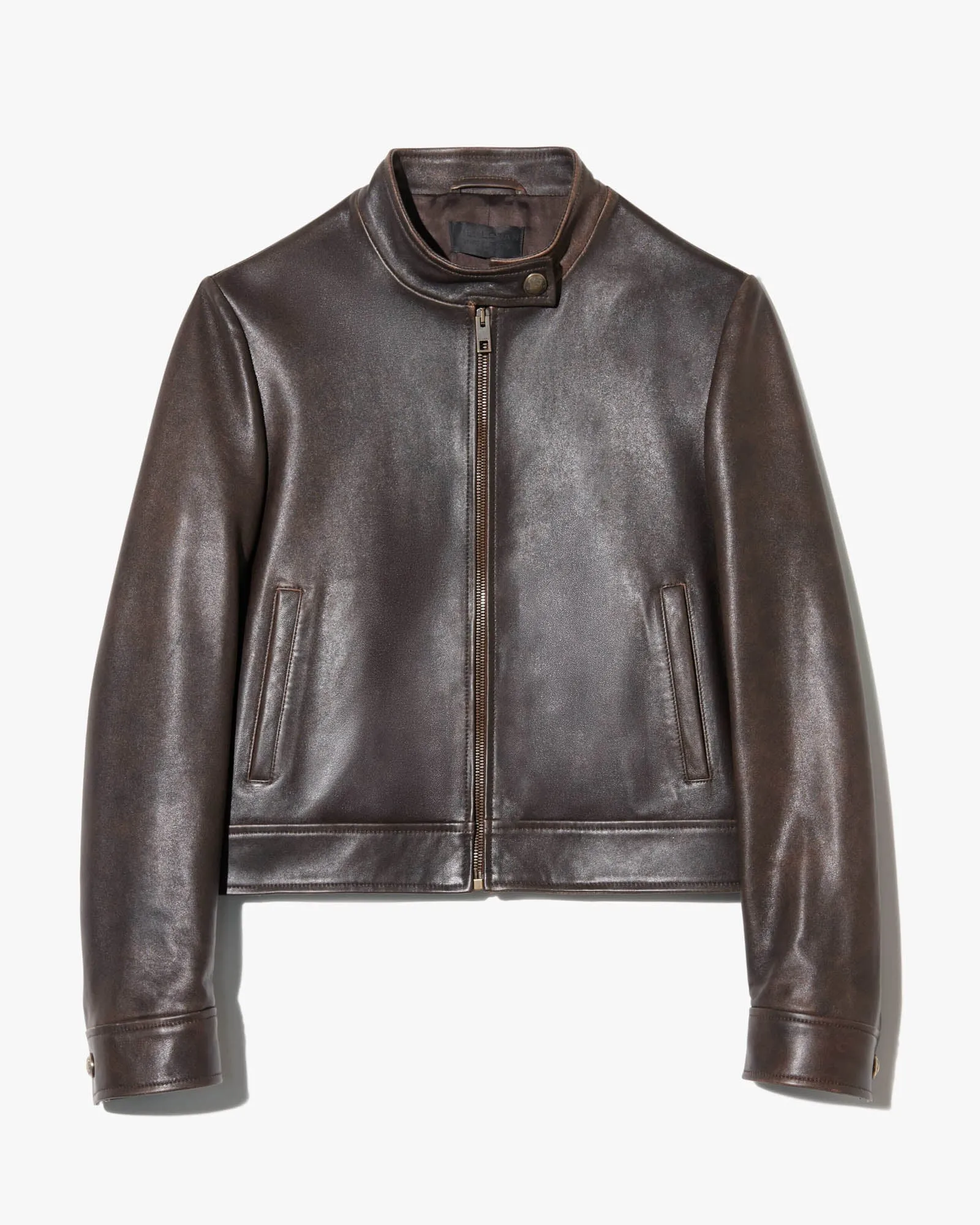 Nico Shrunken Leather Jacket sold by TNT Fashion product image thumbnail 5