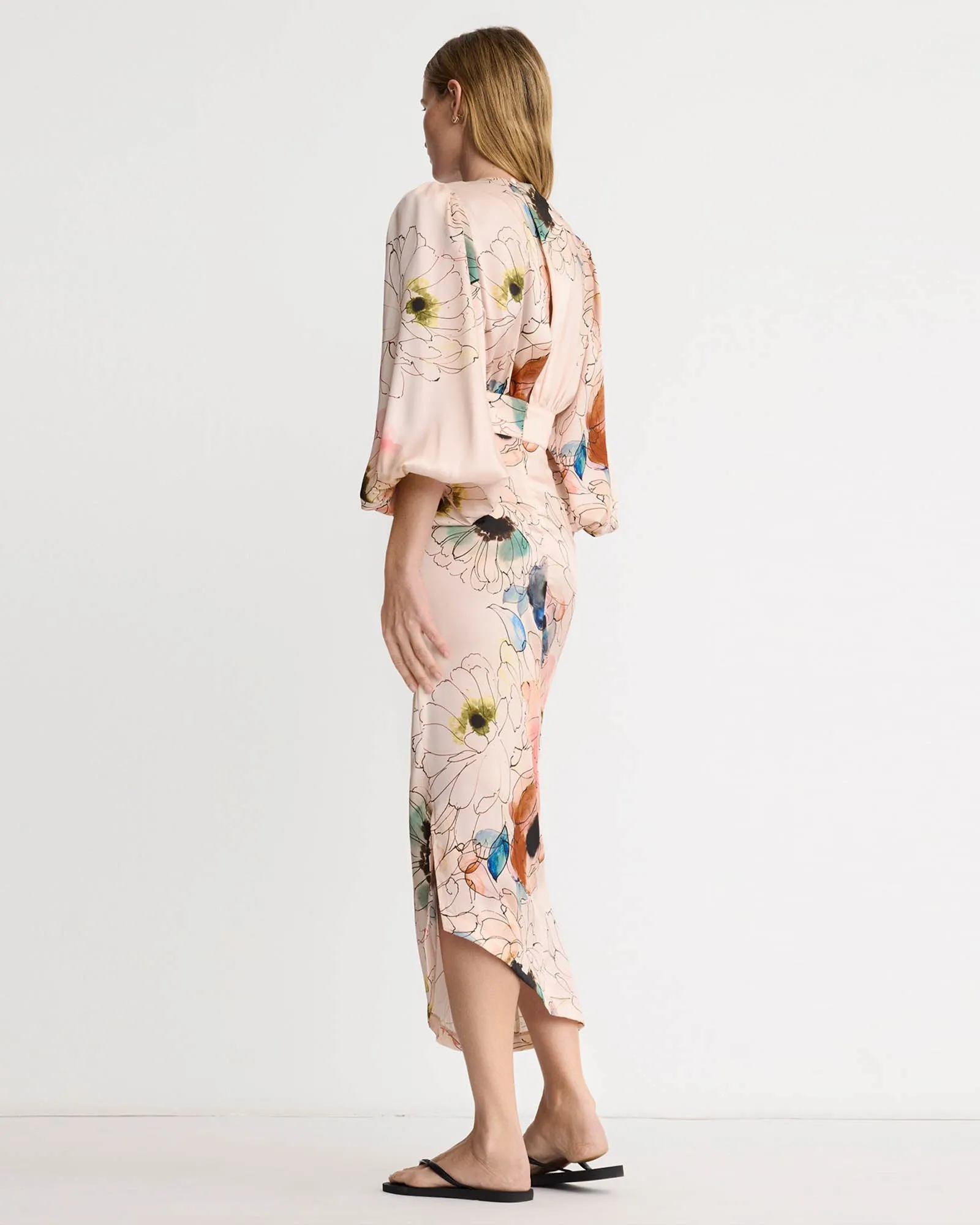 Asymmetrical Midi Dress sold by TNT Fashion product image thumbnail 2