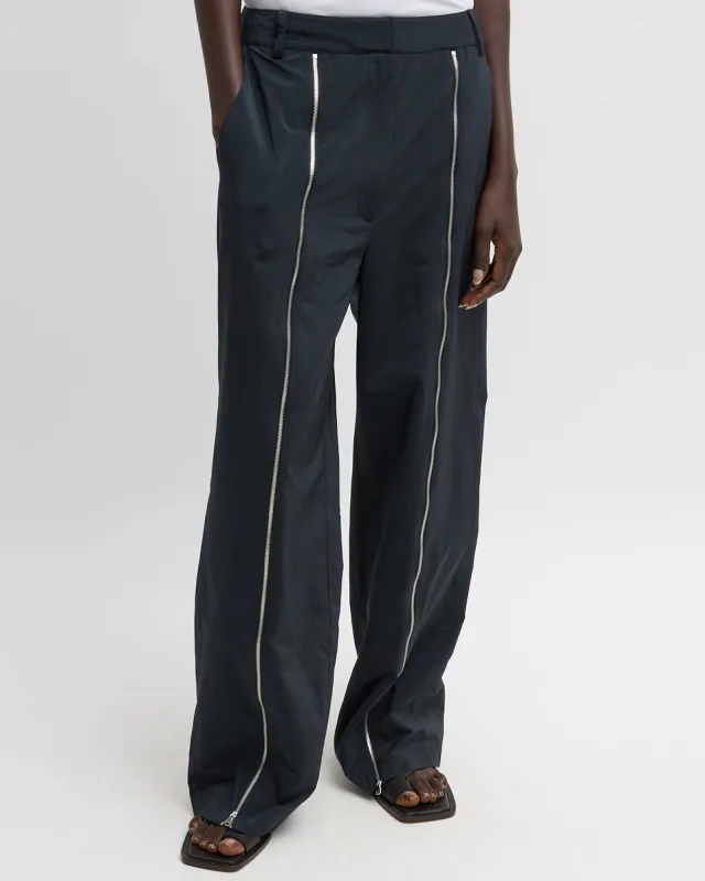 Nylon Zipper Trouser made by Tibi