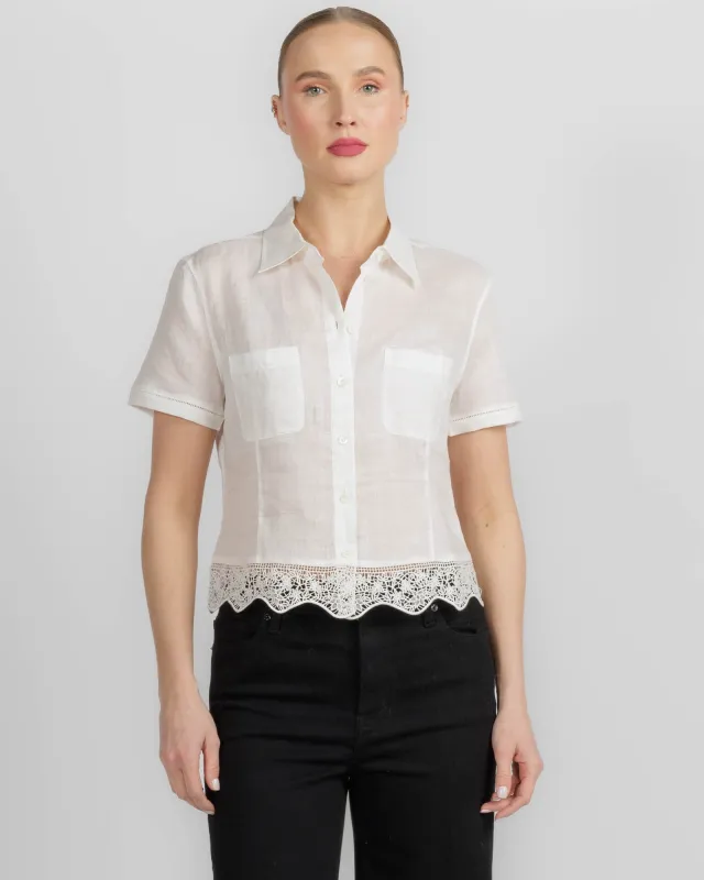 Seaside Shirt made by Frame Denim