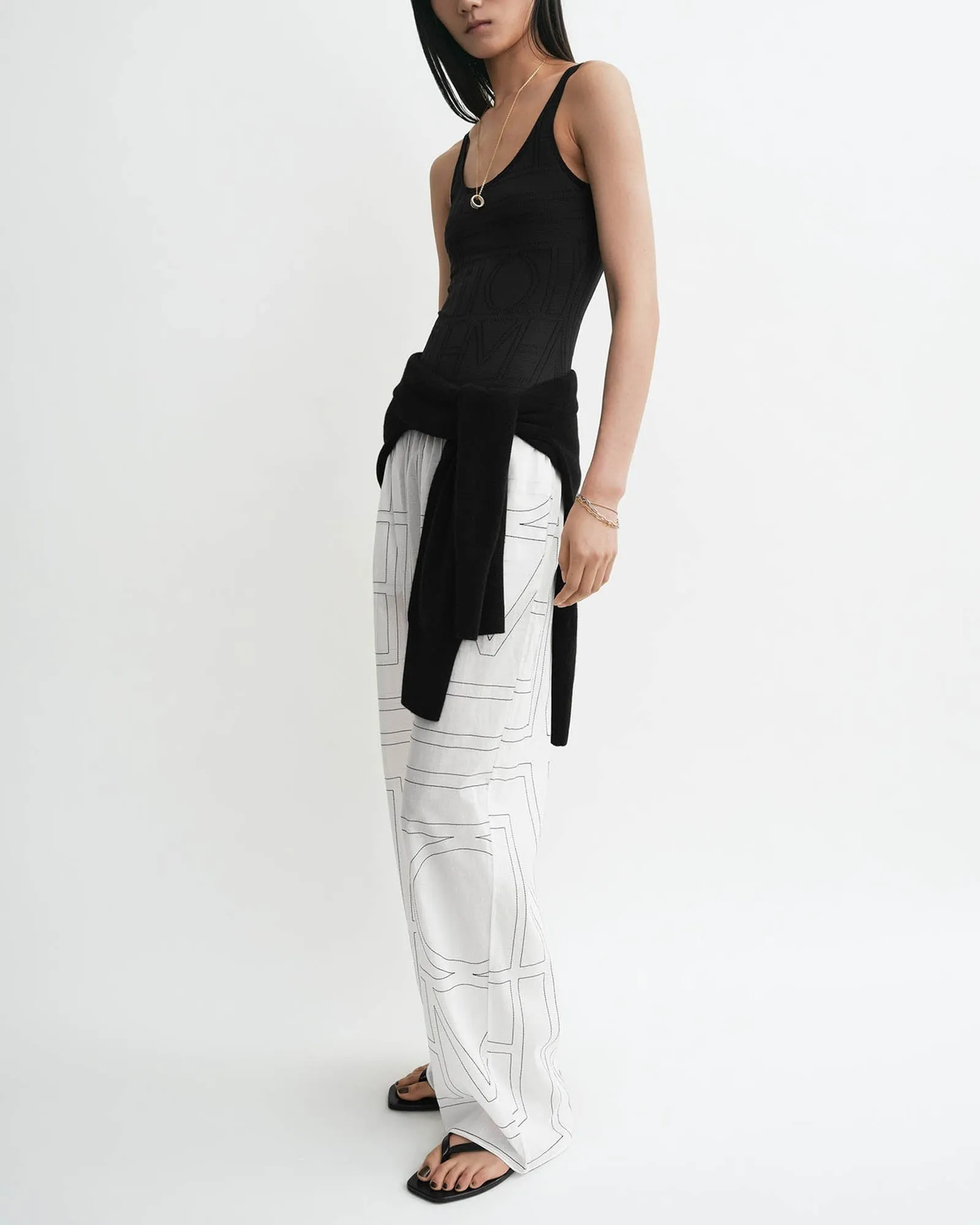 Monogram PJ Bottoms sold by TNT Fashion product image thumbnail 2