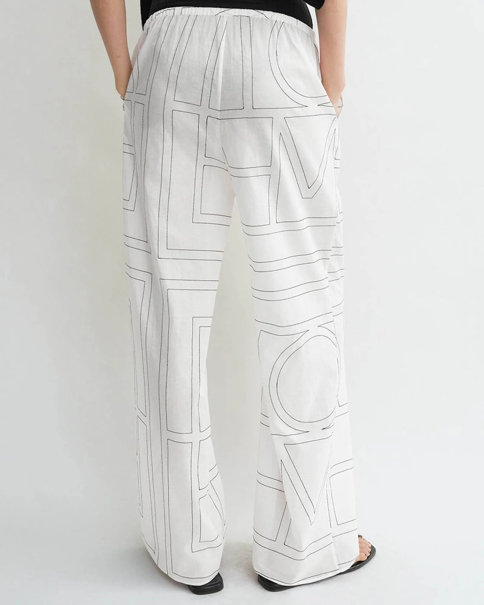 Monogram PJ Bottoms sold by TNT Fashion product image thumbnail 3