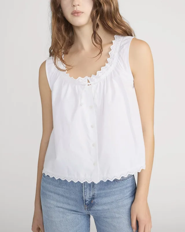 The Serene Tank made by Frame Denim