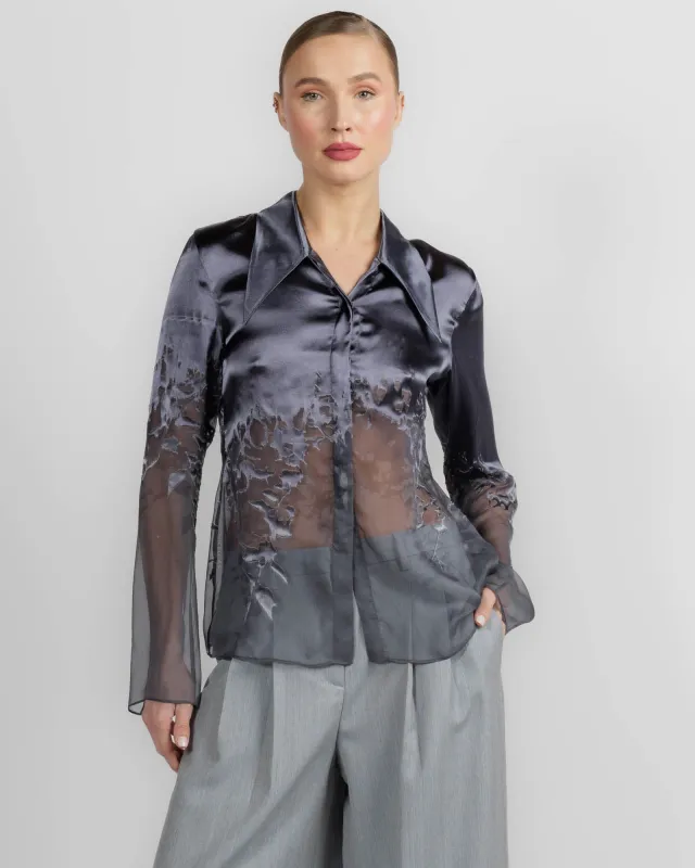 Foliage Shirt made by GRACE LING
