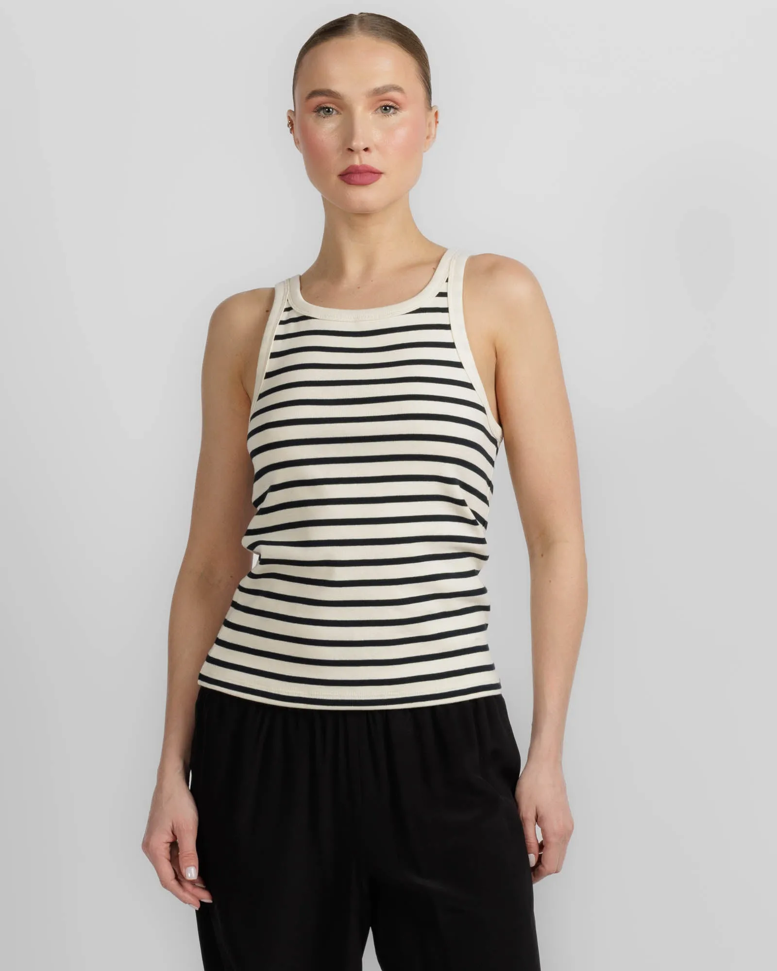 Jennifer Rib Tank sold by TNT Fashion