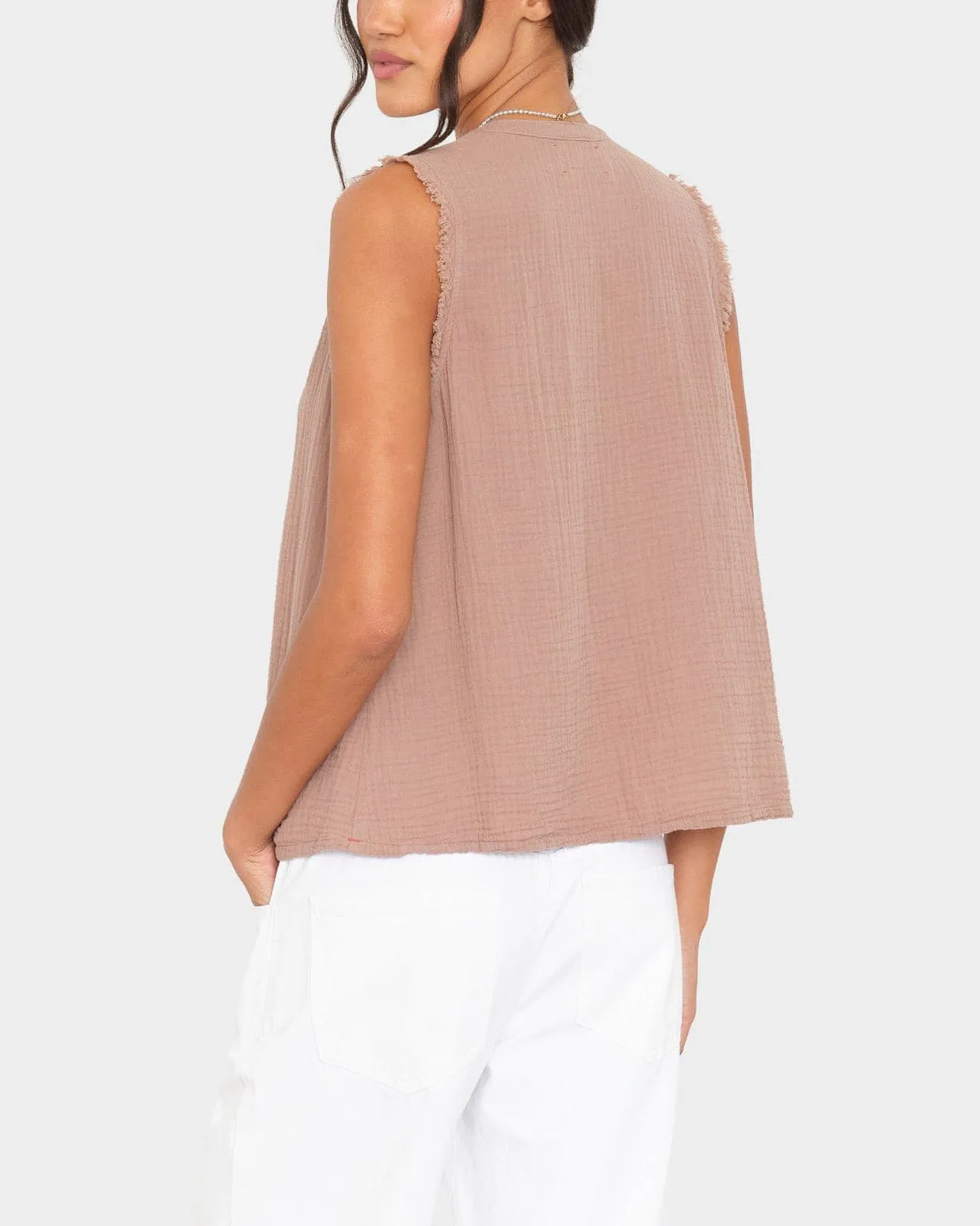 Ash Brown Portia Top sold by TNT Fashion product image thumbnail 2