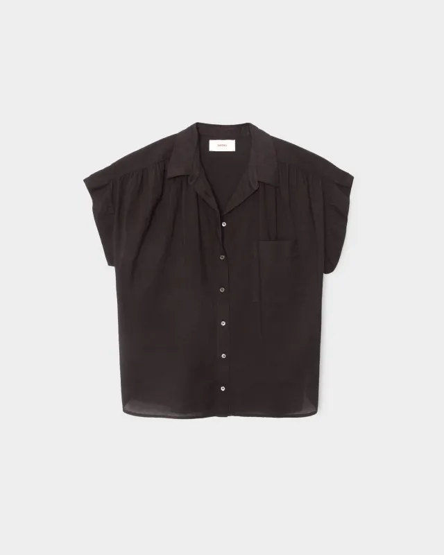 Black Lexi Shirt made by XiRENA