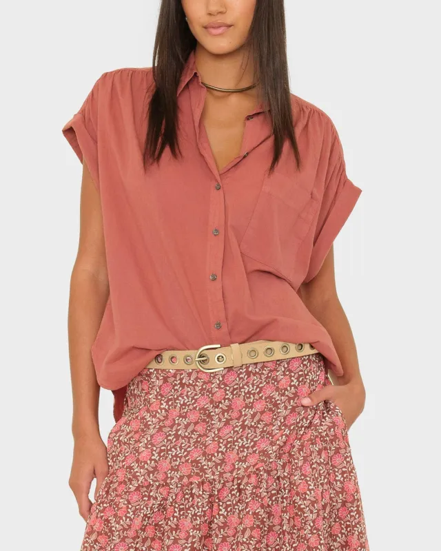 Cinnabar Lexi Shirt made by XiRENA