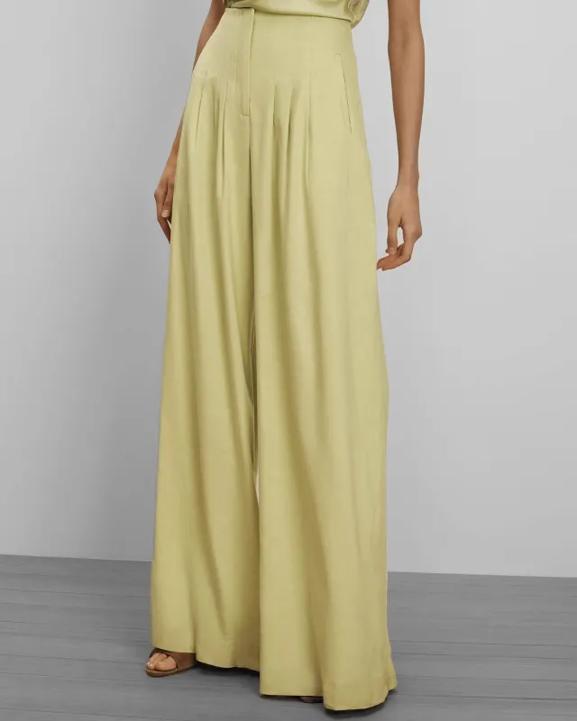 Hoyt Wide-Leg Pant made by Veronica Beard