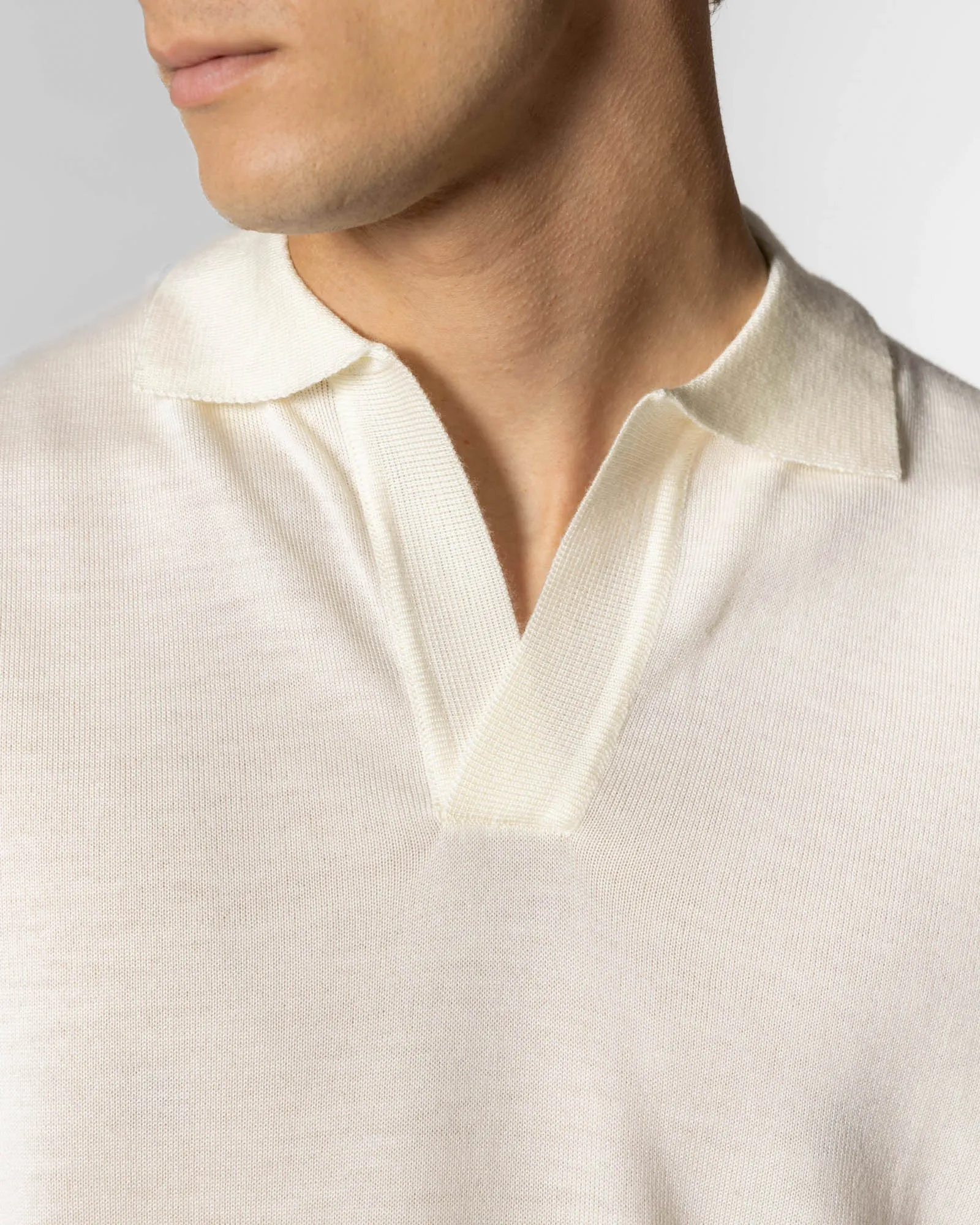 Shortsleeve Buttonless Polo sold by TNT Fashion product image thumbnail 4
