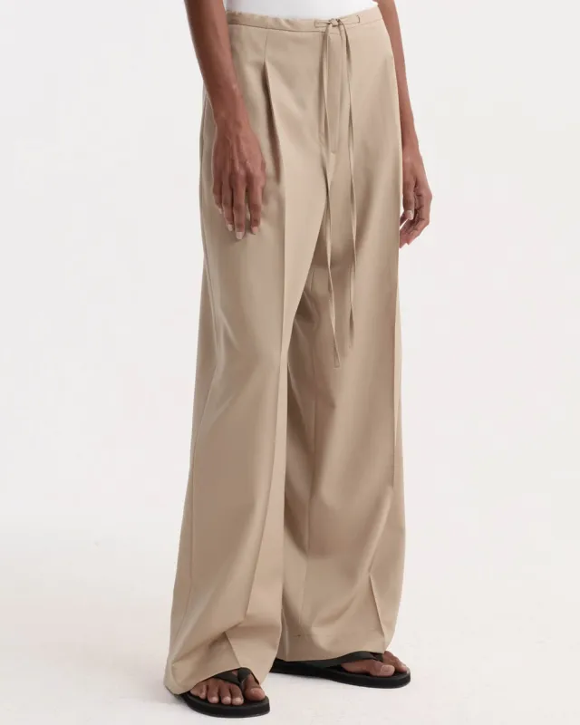 Relaxed Drawstring Trousers made by Rohe