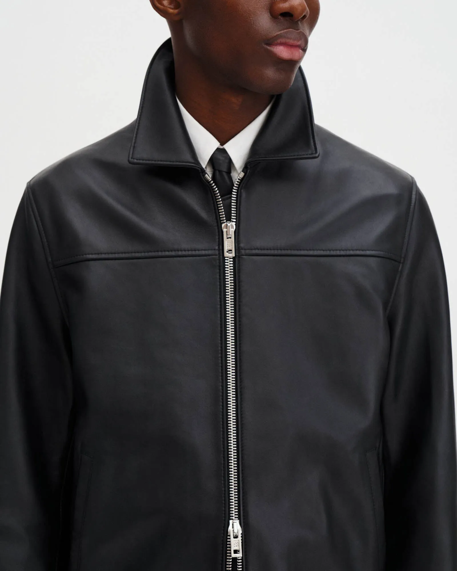 Leather Coach Jacket sold by TNT Fashion product image thumbnail 5