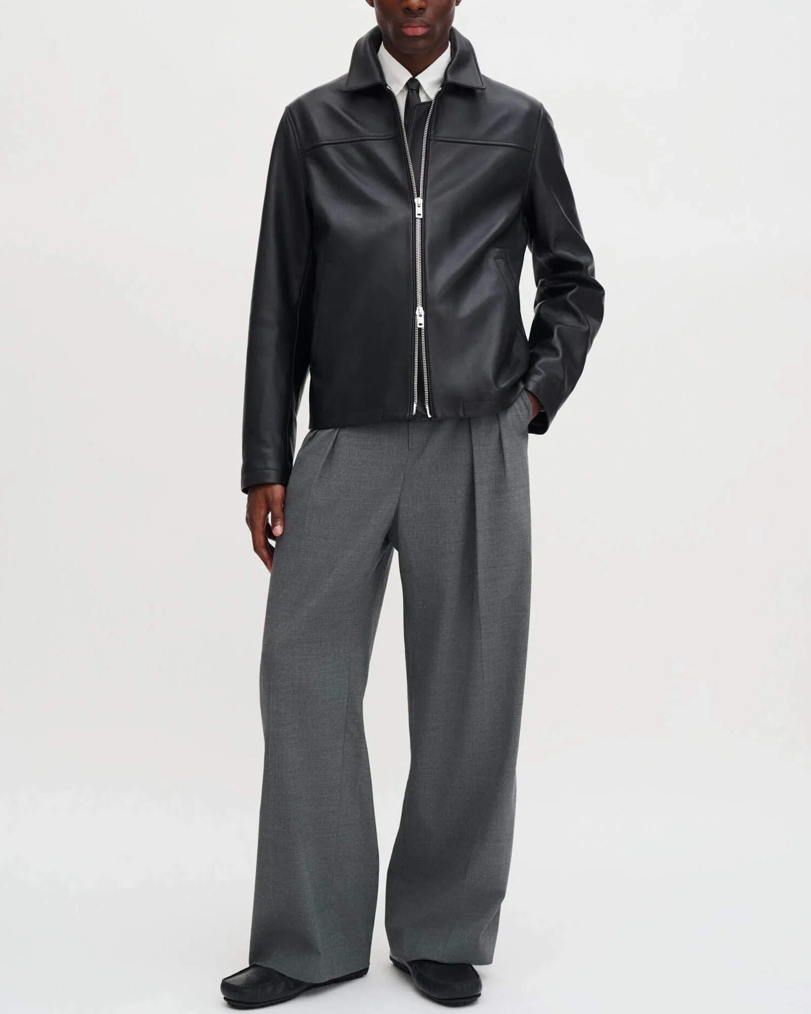 Leather Coach Jacket sold by TNT Fashion product image thumbnail 2