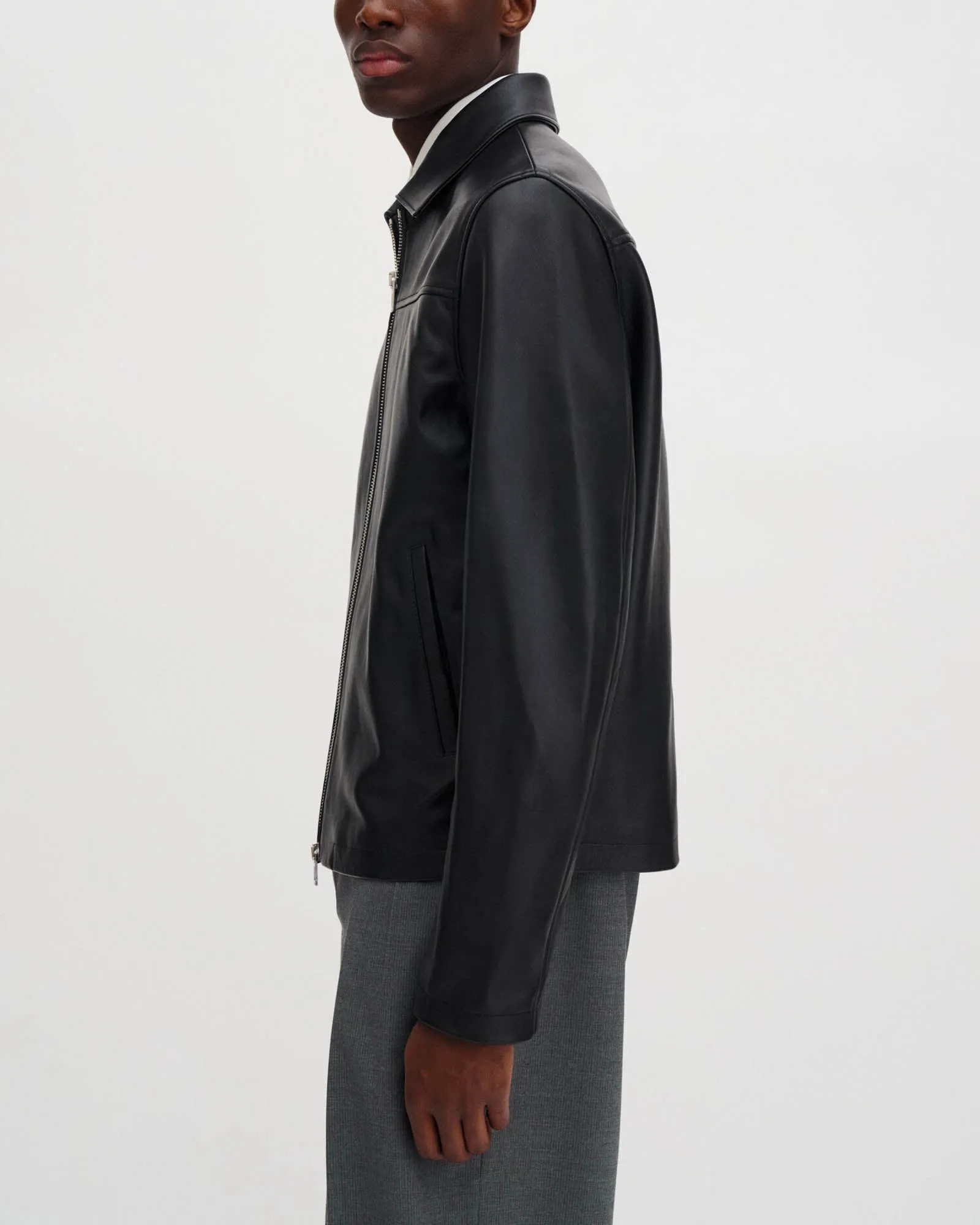 Leather Coach Jacket sold by TNT Fashion product image thumbnail 4