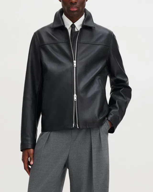Leather Coach Jacket made by Filippa K