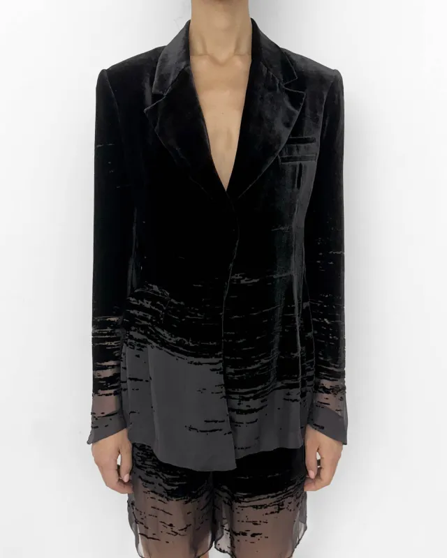 Glitch Blazer made by GRACE LING