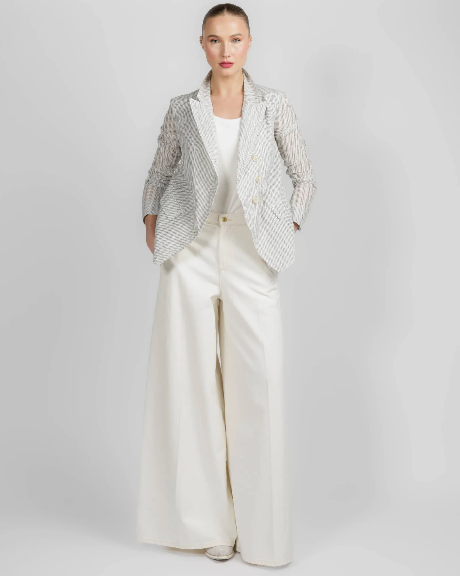 1/2 Lined Cutaway Jacket sold by TNT Fashion product image thumbnail 2
