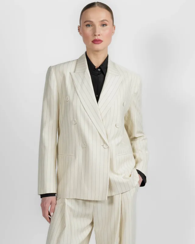 Double Breasted Blazer made by The Sei