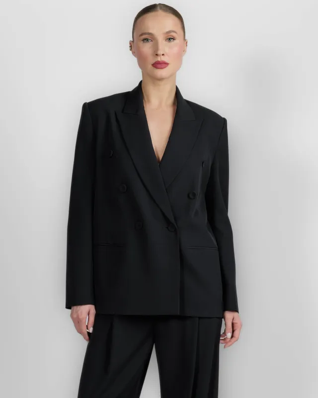 Double Breasted Blazer made by The Sei