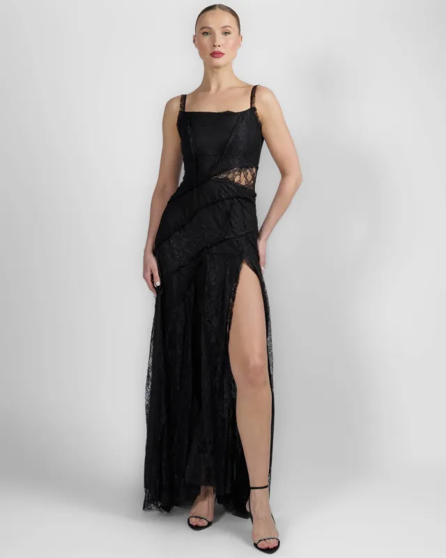 Patch Lace Dress made by Blumarine