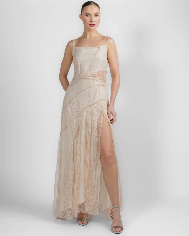 Patch Lace Dress made by Blumarine